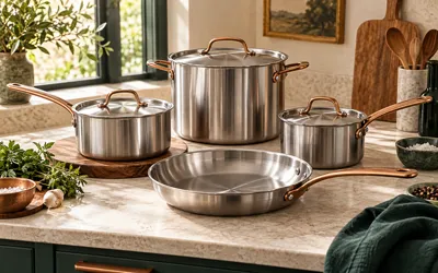 Choosing Stainless Steel Cookware Sets: 4 Options for 2026 Kitchens